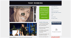 Desktop Screenshot of anthonyrobbins.de